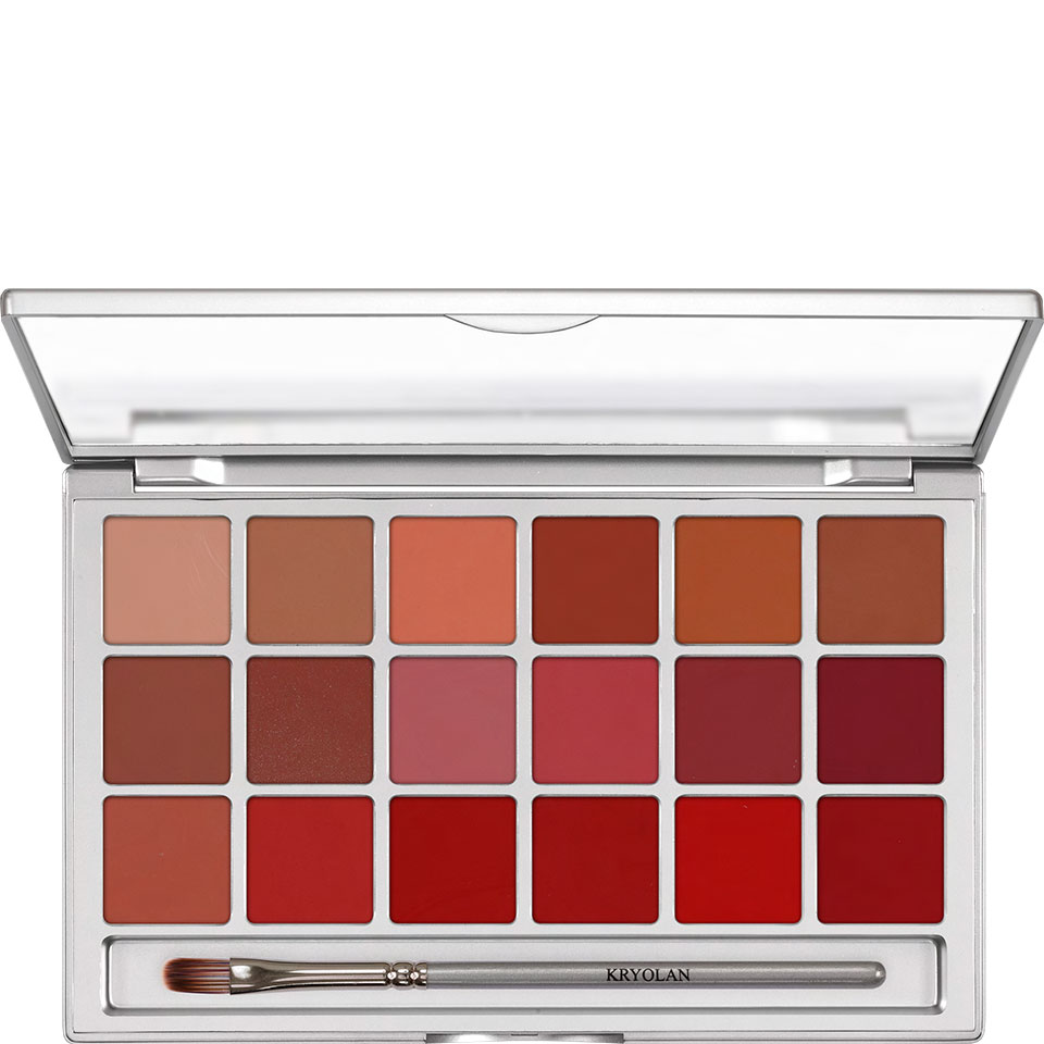 Kryolan Lip Sheer Palette Stage Makeup