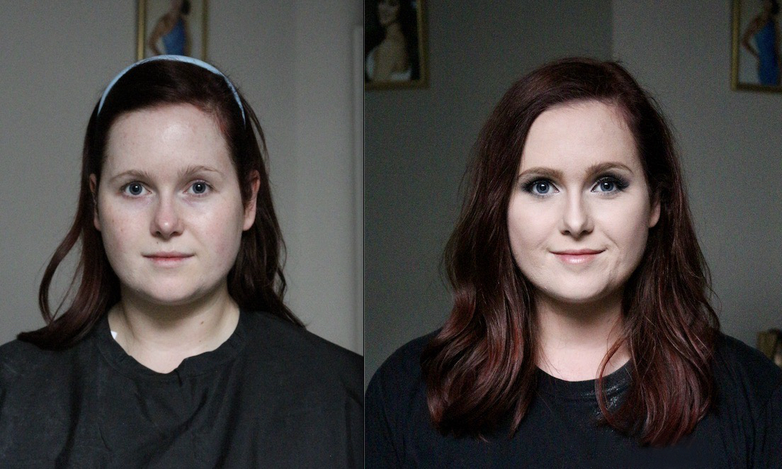 white woman makeup-hairstyle-london-UK