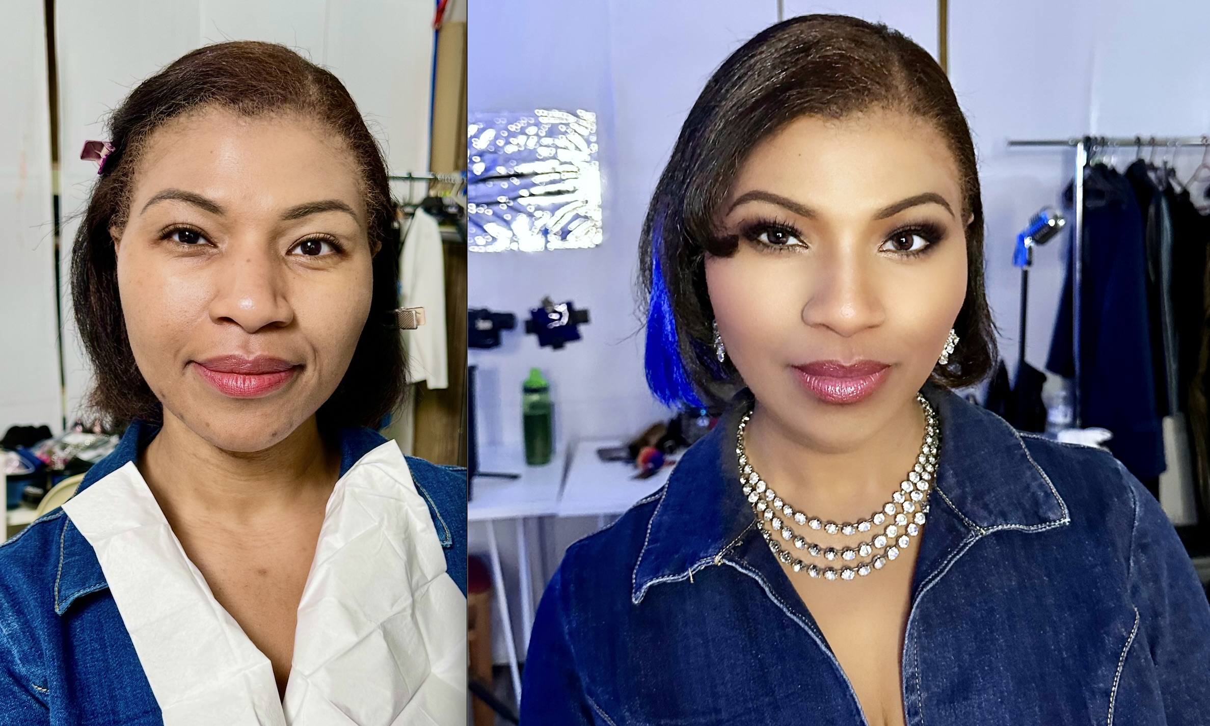Makeup black skin tone London airbrush makeup London