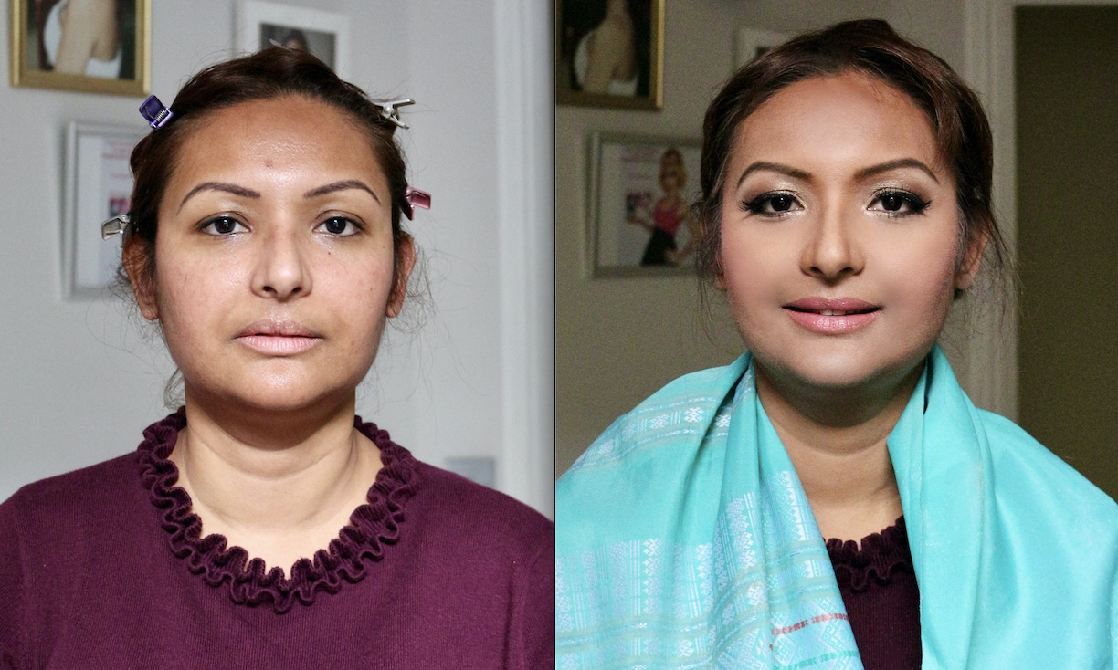 asian makeup artists in London Asian MUA