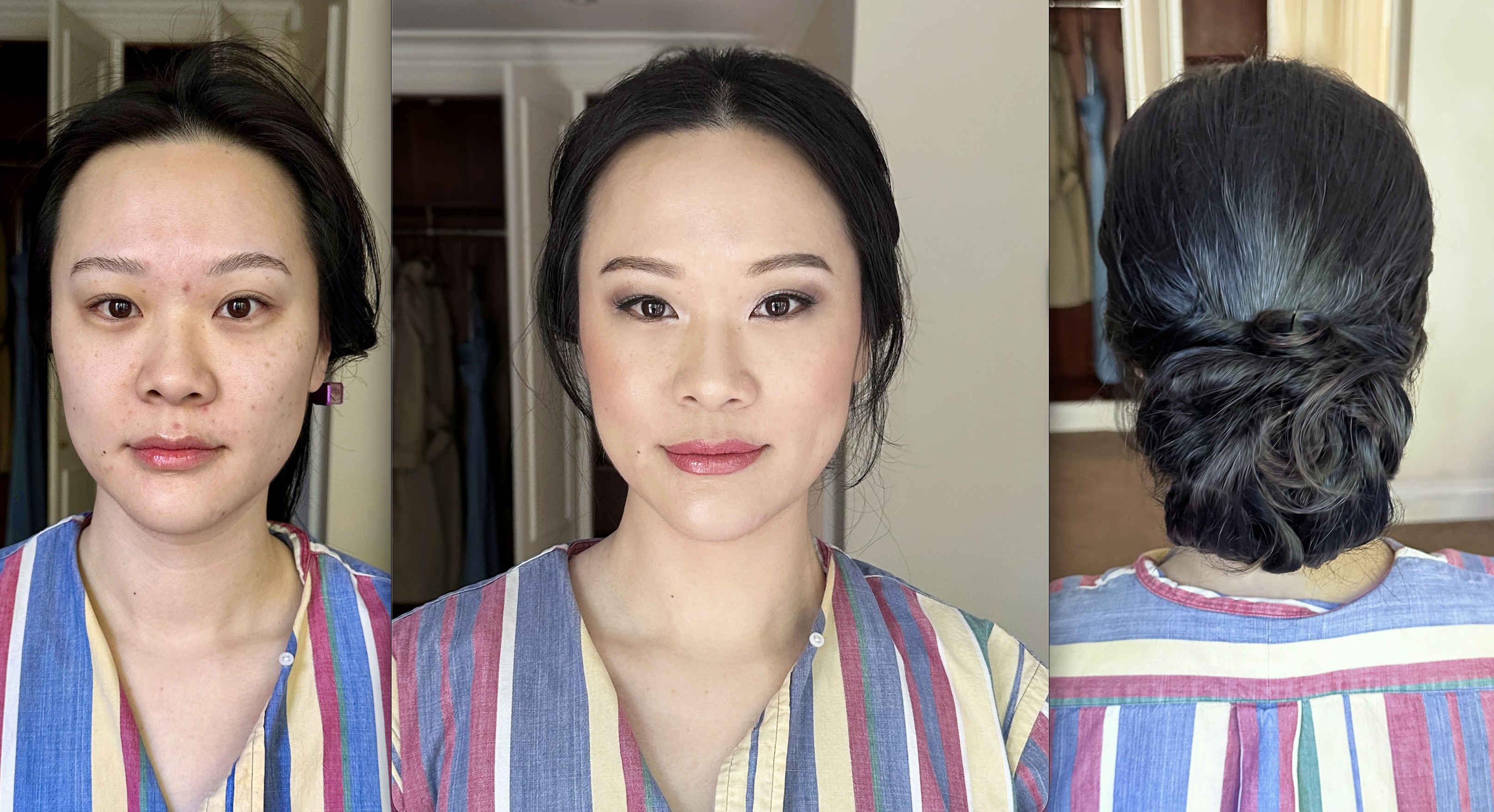 brides maid makeup hair London wedding makeup hair