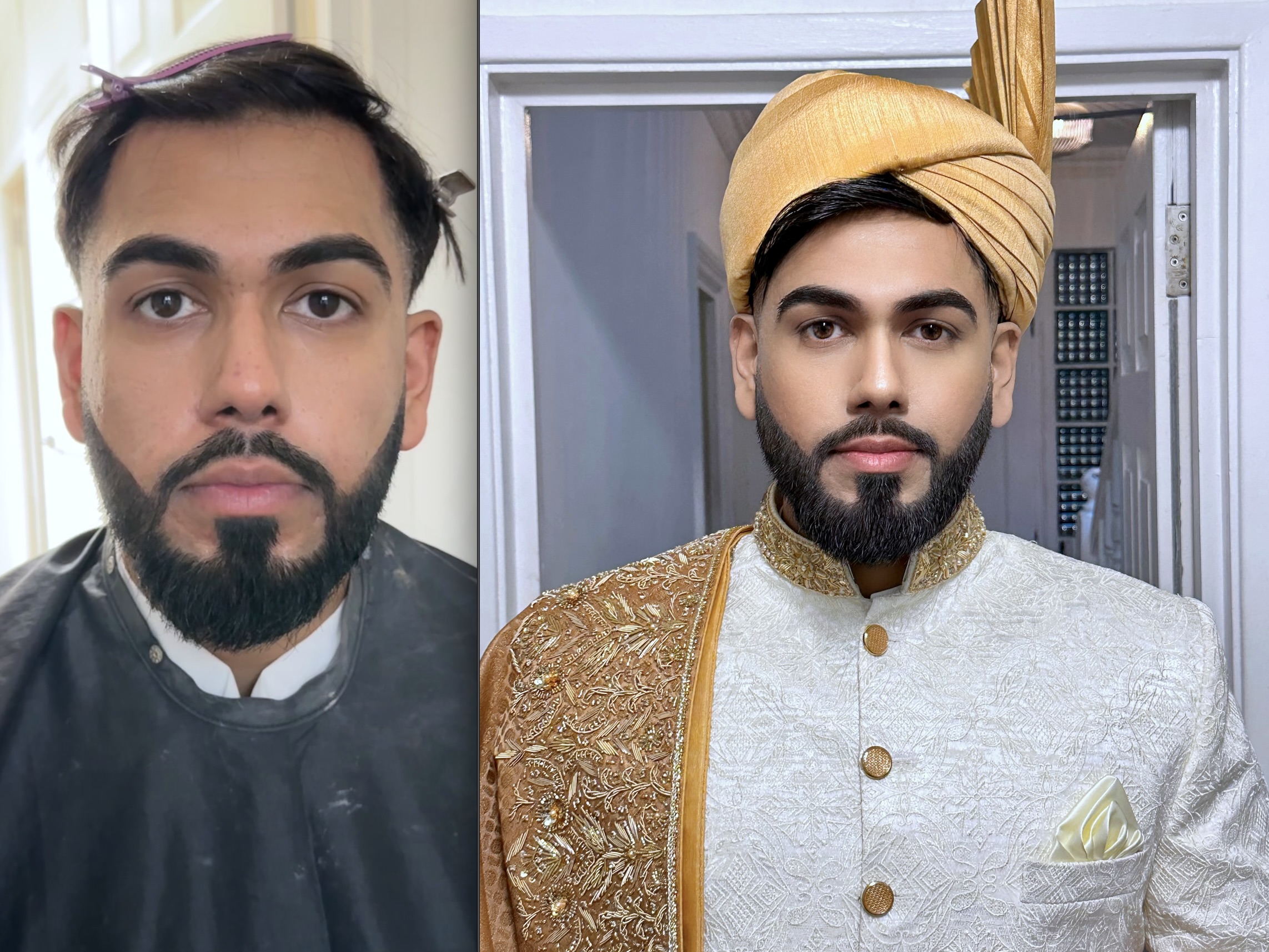 Groom Makeup Hair London Wedding Groom Makeup