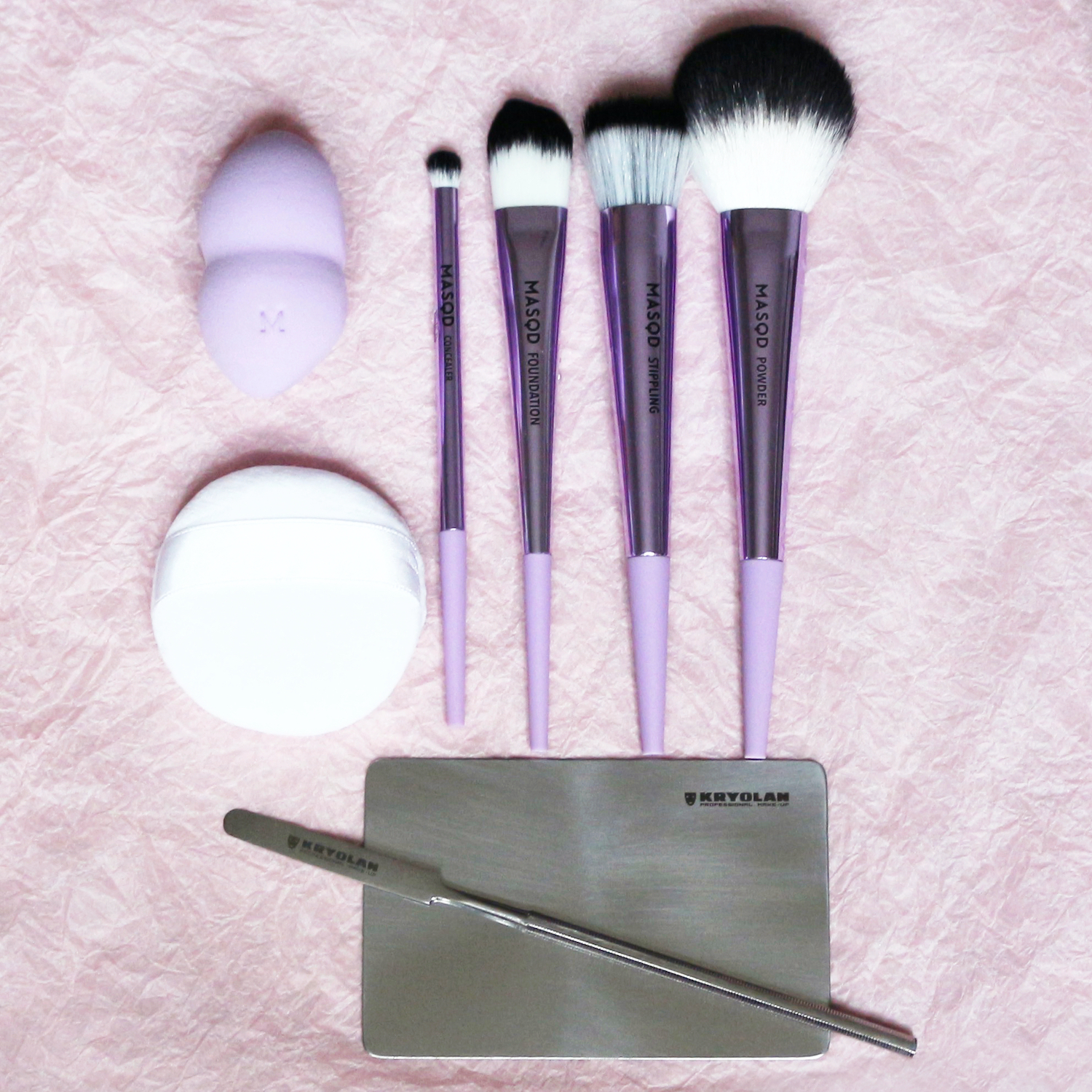 Makeup Brush Starter Kit Makep Tools Base Set
