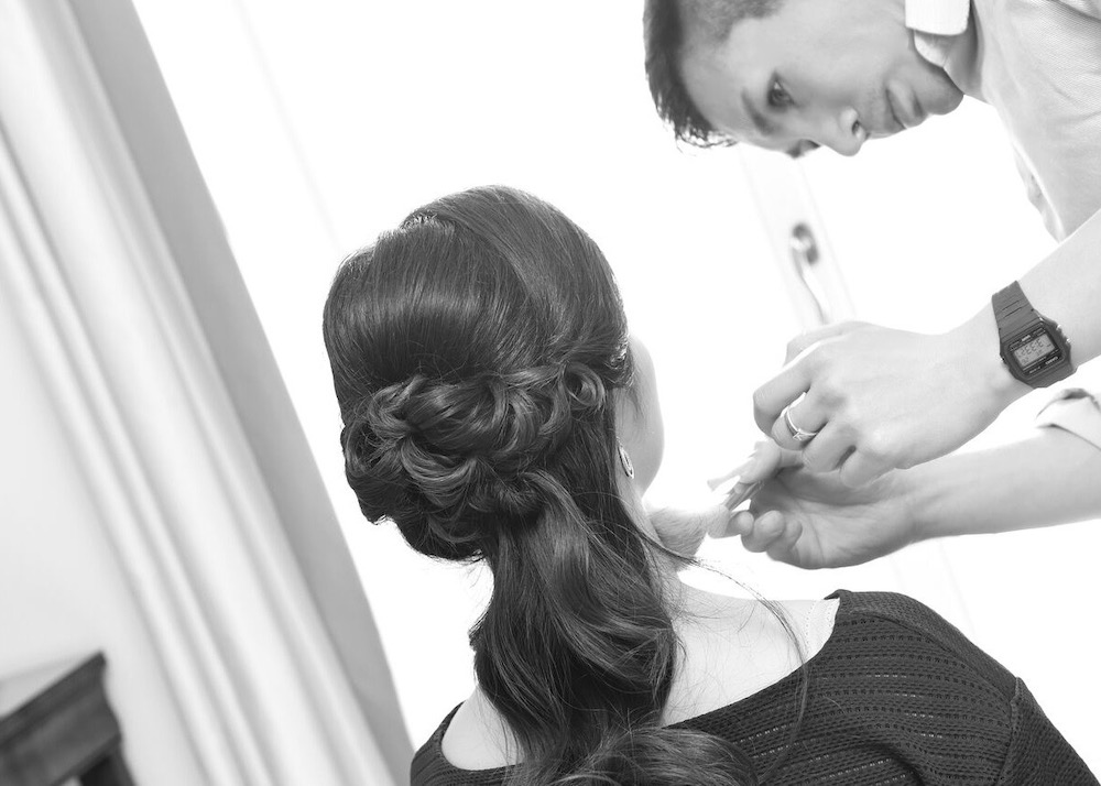 James Adisai airbrush makeup London airbrush makeup artists